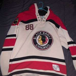 Hockey jersey hoodie